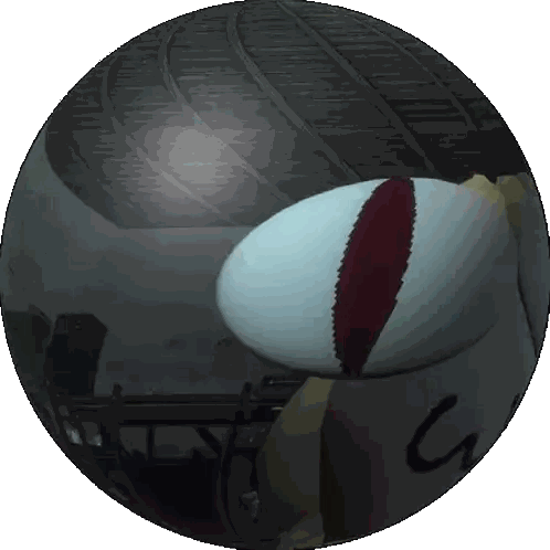 Ball With Red Stripe and U