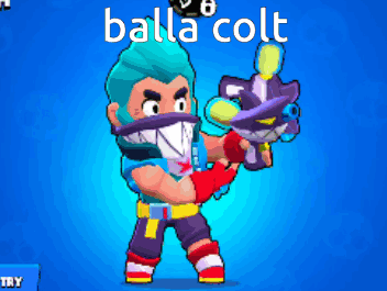 Balla Colt Cartoon Character