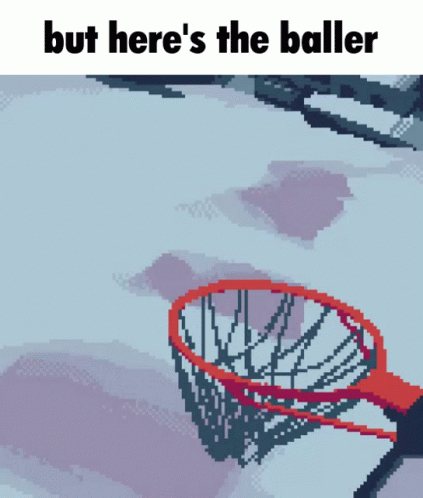 Baller Brown Bear Dunk Animation GIF