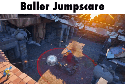 Baller Jumpscare Crystal Ball Fast Approaching GIF