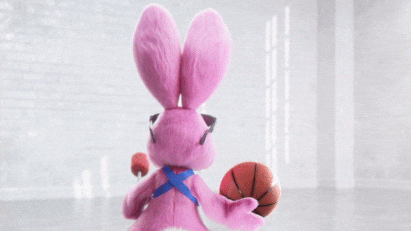Baller Meme Energizer Bunny Throwing In The Air GIF