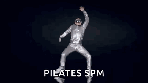 Ballerina in White Tutu Dancing Pilates 5pm