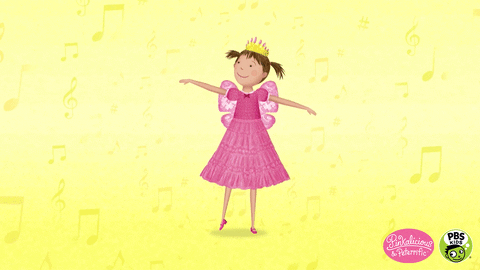 Ballerina Pinkalicious Pbs Kids GIF