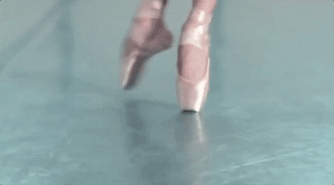 Ballet Ballerina Pointe Shoes GIF