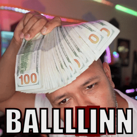 Ballin Hustle And Grind Showing Off Meme GIF