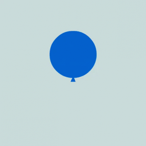 Balloon Pop Floating Animated GIF