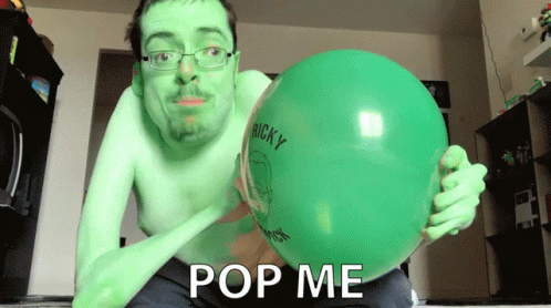 Balloon Pop Me Burst GIF