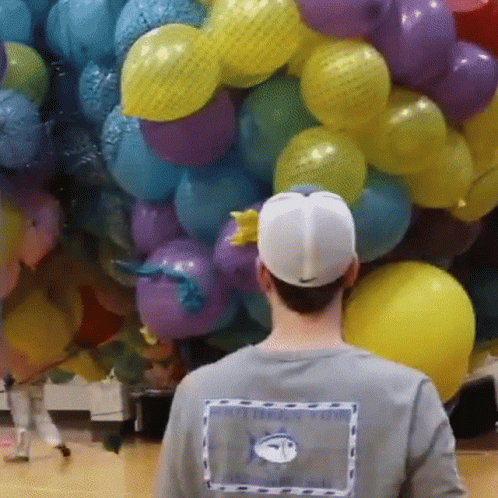 Balloon Pop Mr Beast GIF