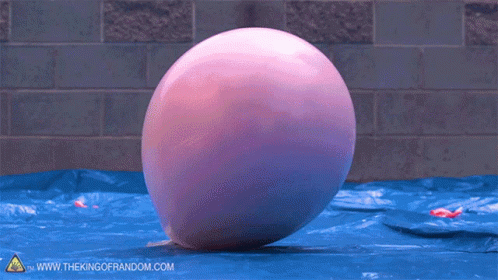 Balloon Pop Slow Motion GIF