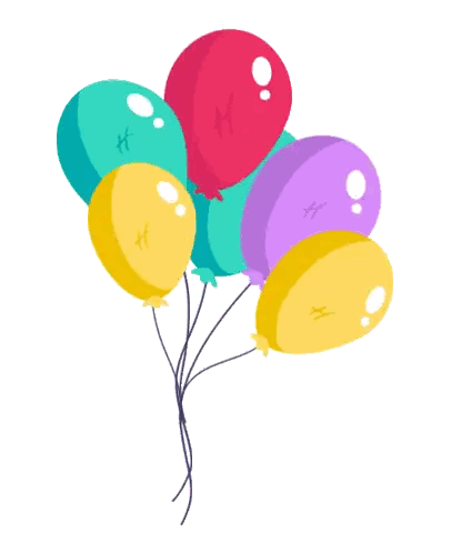 Balloons with Happy Rez Day