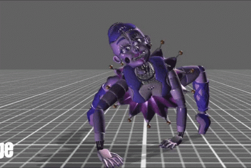 Ballora Spider Jumpscare GIF