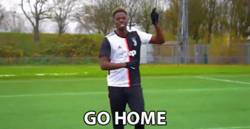 Balogun Saying Go Home GIF