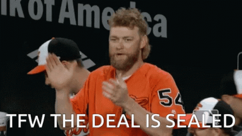 Baltimore Orioles The Deal Is Sealed GIF