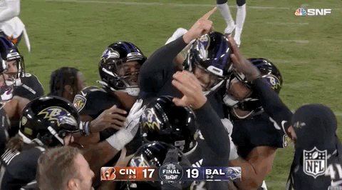 Baltimore Ravens Justin Tucker Celebration GIF