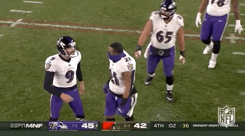 Baltimore Ravens Justin Tucker Football Team GIF