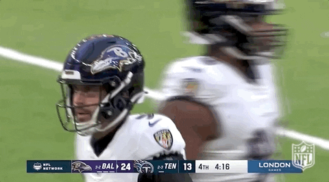 Baltimore Ravens Justin Tucker Hand Shake Tap GIF