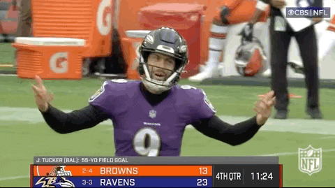 Baltimore Ravens Justin Tucker Shake Hands GIF