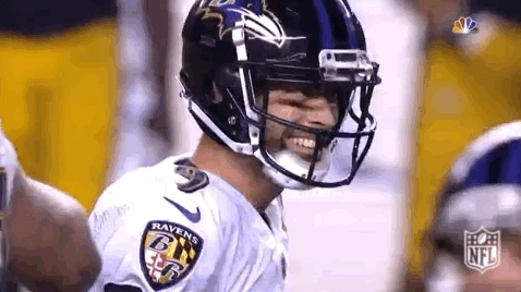 Baltimore Ravens Justin Tucker Smiling GIF