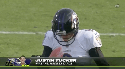 Baltimore Ravens Justin Tucker Start Playing GIF
