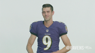 Baltimore Ravens Justin Tucker Thumbs Up GIF