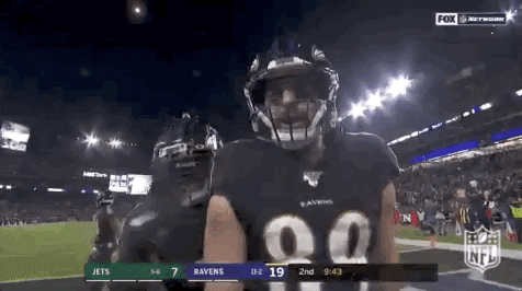 Baltimore Ravens Mark Andrews Camera Playing GIF