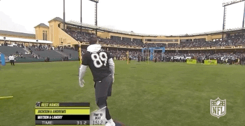 Baltimore Ravens Mark Andrews Catching Ball GIF