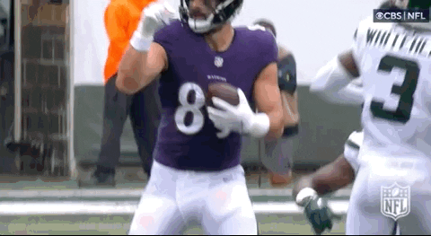 Baltimore Ravens Mark Andrews Satisfied Pointing Up GIF