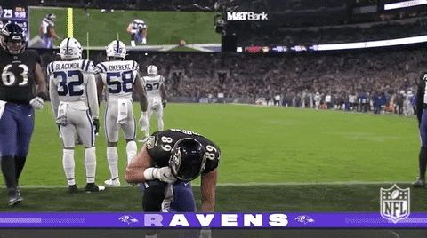 Baltimore Ravens Mark Andrews Touchdown Tradition GIF