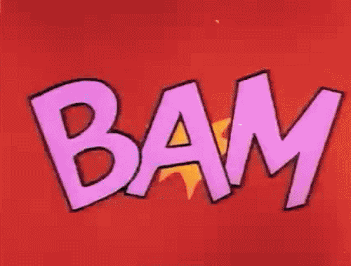 Bam Pow Batman Sound Effect Words GIF