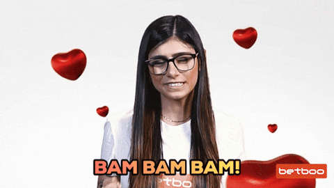 Bam Sexy Actress Mia Khalifa GIF