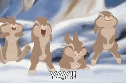 Bambi2 Happy Gif GIF