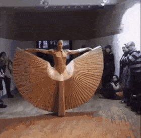 Bamboo Dress GIF