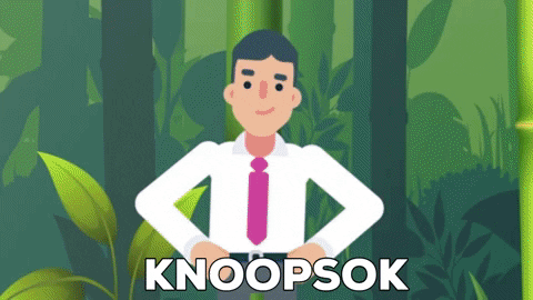 Bamboo Knoopsok GIF
