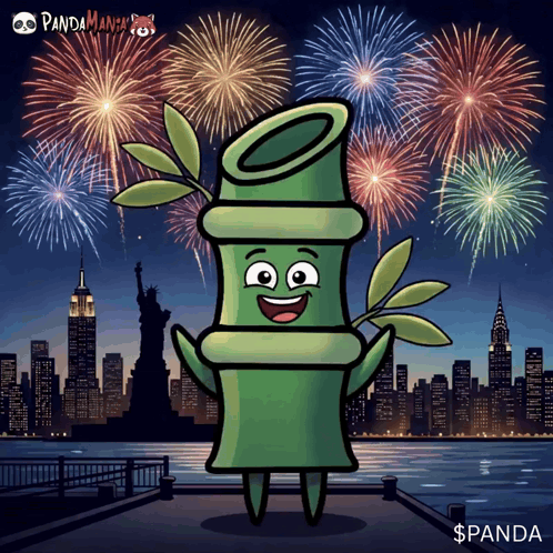 Bamboo Stick with Fireworks