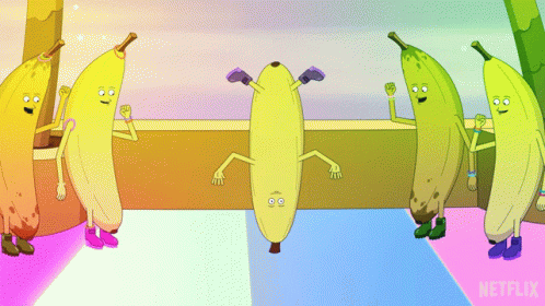 Banana Head Stand Meme GIF