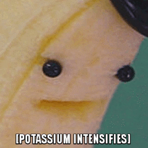 Banana Potassium Intensifies
