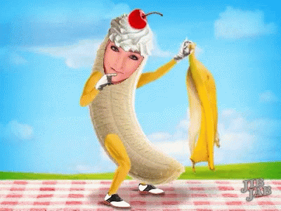Banana With Cherry on Top