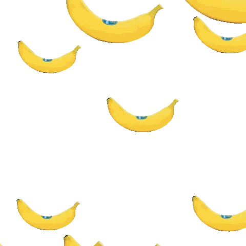 Bananas with Blue Label