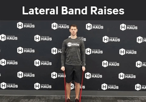 Band Lateral Raises GIF
