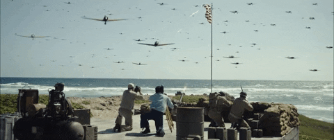Band Of Brothers Fighting Plane Attacks GIF