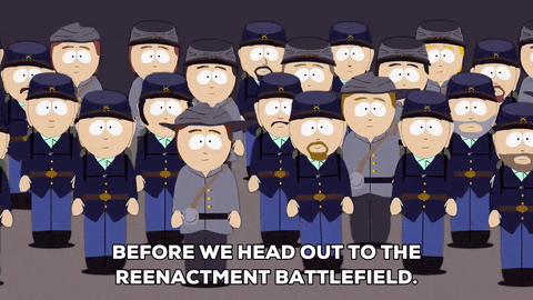 Band Of Brothers South Park Reenactment GIF