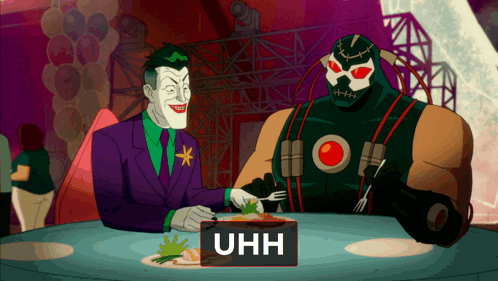 Bane And Joker GIF