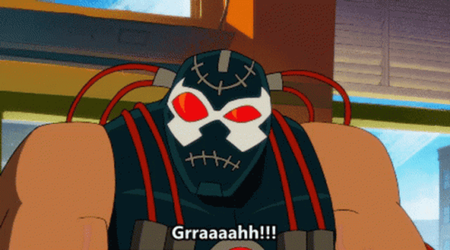Bane Is Frustrated GIF