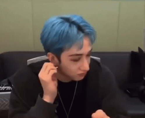 Bang Chan Petty Facial Expression GIF