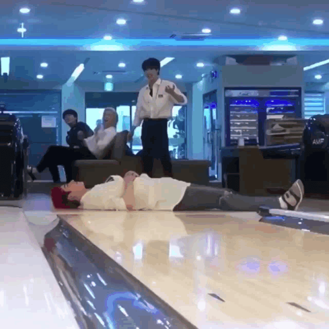 Bang Chan Skz Chan Lying Down Gif GIF