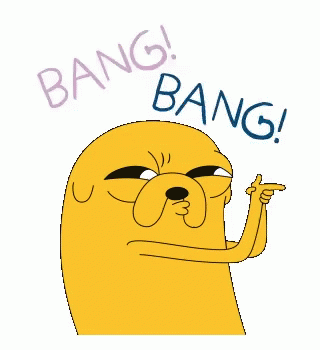 Bang Jake The Dog Adventure Time GIF
