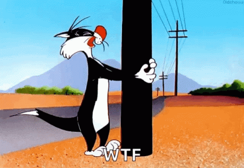 Banging Head Against Wall Bugs Bunny Sylvester Angry GIF