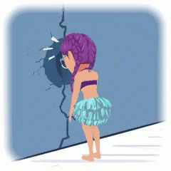 Banging Head Against Wall Pixie Fairy GIF