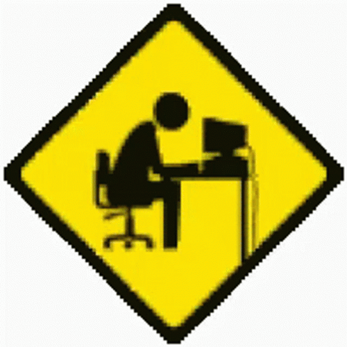 Bangs Head Against Wall Emoji Signage GIF