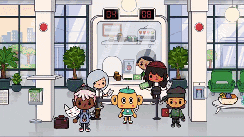 Bank Robbery In Toca Boca Life GIF